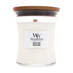 Duftkerze WoodWick White Teak 275 g