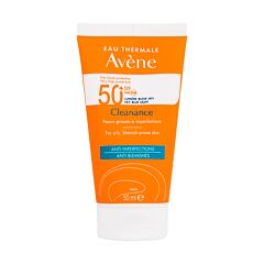 Sonnenschutz fürs Gesicht Avene Cleanance Anti-Blemishes SPF50+ 50 ml