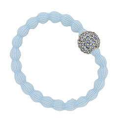Haargummi By Eloise London Bling Charms Disco Ball 1 St. Sky Blue