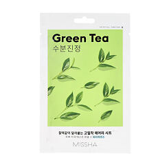 Gesichtsmaske Missha Airy Fit Sheet Mask Green Tea 19 g