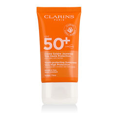 Sonnenschutz fürs Gesicht Clarins Sun Care Youth-Protecting Face Sunscreen SPF50+ 50 ml