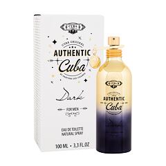 Eau de Toilette Cuba Authentic Dark 100 ml