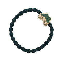 Haargummi By Eloise London Enamel Gold Butterfly 1 St. Bottle Green