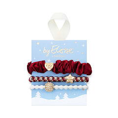 Haargummi By Eloise London Set Candy Cane Sparkle 1 St.