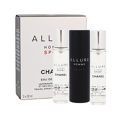 Eau de Toilette Chanel Allure Homme Sport Twist and Spray 3x20 ml