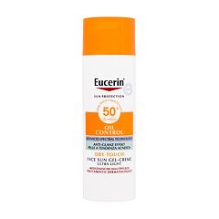 Sonnenschutz fürs Gesicht Eucerin Sun Oil Control Dry Touch Face Sun Gel-Cream SPF 50+ 50 ml