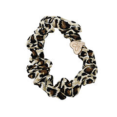 Haargummi By Eloise London Silk Scrunchie Gold Heart 1 St. Leopard