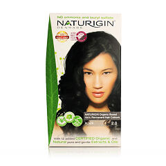 Haarfarbe  Naturigin Permanent Hair Colour 115 ml Black 2.0
