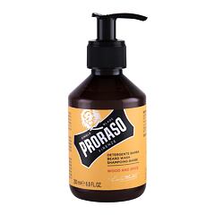 Bartshampoo PRORASO Wood & Spice  Beard Wash 200 ml