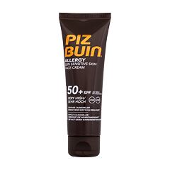 Sonnenschutz fürs Gesicht PIZ BUIN Allergy Sun Sensitive Skin Face Cream SPF50+ 50 ml