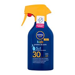 Sonnenschutz Nivea Sun Kids Protect & Care Sun Spray 5 in 1 SPF50+ 270 ml