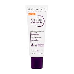 Körpercreme BIODERMA Cicabio Crème+ Ultra-Repairing Soothing Cream SPF50+ 40 ml