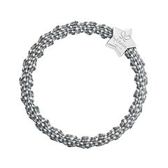 Haargummi By Eloise London Metallic Silver Star 1 St. Ash