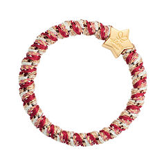 Haargummi By Eloise London Woven Gold Star 1 St. Candy Cane