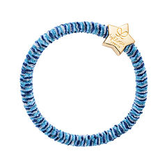 Haargummi By Eloise London Velvet Gold Star 1 St. Indigo