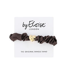 Haargummi By Eloise London Silk Scrunchie Gold Heart 1 St. Mint