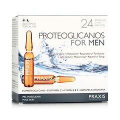 Gesichtsserum Praxis Laboratorios Proteoglicanos For Men 24x2 ml