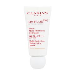 Tagescreme Clarins UV Plus 5P Multi-Protection Moisturizing Screen SPF50 30 ml Translucent