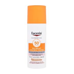Sonnenschutz fürs Gesicht Eucerin Sun Protection Pigment Control Tinted Gel-Cream SPF50+ 50 ml Light