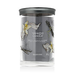 Duftkerze Yankee Candle Signature Smoked Vanilla & Cashmere Tumbler 567 g
