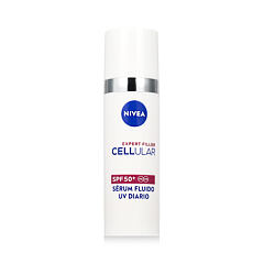 Sonnenschutz fürs Gesicht Nivea Cellular Expert Filler Daily UV Serum Fluid SPF50+ 30 ml