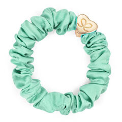 Haargummi By Eloise London Silk Scrunchie Gold Heart 1 St. Mint