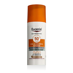 Sonnenschutz fürs Gesicht Eucerin Sun Oil Control Tinted Dry Touch Sun Gel-Cream SPF50+ 50 ml Medium