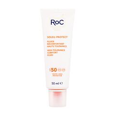 Sonnenschutz fürs Gesicht RoC Soleil-Protect High Tolerance Comfort Fluid SPF50 50 ml