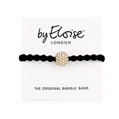 Haargummi By Eloise London Bling Charms Snow Ball 1 St. černá