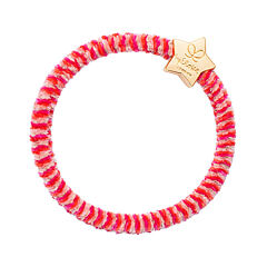 Haargummi By Eloise London Velvet Gold Star 1 St. Pink Fizz