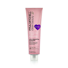 Haarmaske Paul Mitchell Clean Beauty Color Protect Color Depositing Treatment 150 ml Amethyst