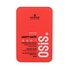 Haarcreme Schwarzkopf Professional Osis+ Mighty Matte Strong Matte Cream 100 ml