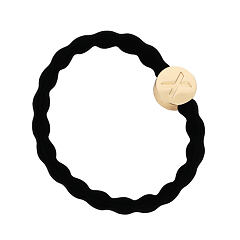 Haargummi By Eloise London Letter Charms Gold 1 St. X Black