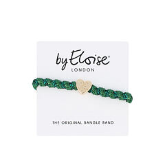 Haargummi By Eloise London Woven Gold Heart 1 St. Chive