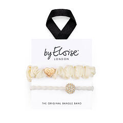 Haargummi By Eloise London Bangle Set Elegant Ivory 1 St.