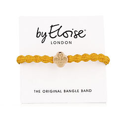 Haargummi By Eloise London Metallic Gold Quatrefoil 1 St. Turmeric Yellow