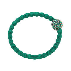 Haargummi By Eloise London Bling Charms Disco Ball 1 St. Emerald Green