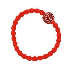 Haargummi By Eloise London Bling Charms Disco Ball 1 St. Warm Orange