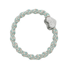 Haargummi By Eloise London Metallic Silver Heart 1 St. Maldives