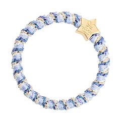 Haargummi By Eloise London Woven Gold Star 1 St. Ocean Breeze
