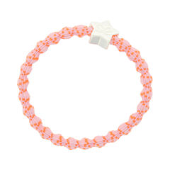Haargummi By Eloise London Silver Star 1 St. Orange on Pink