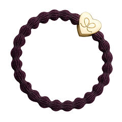 Haargummi By Eloise London Gold Heart 1 St. Plum